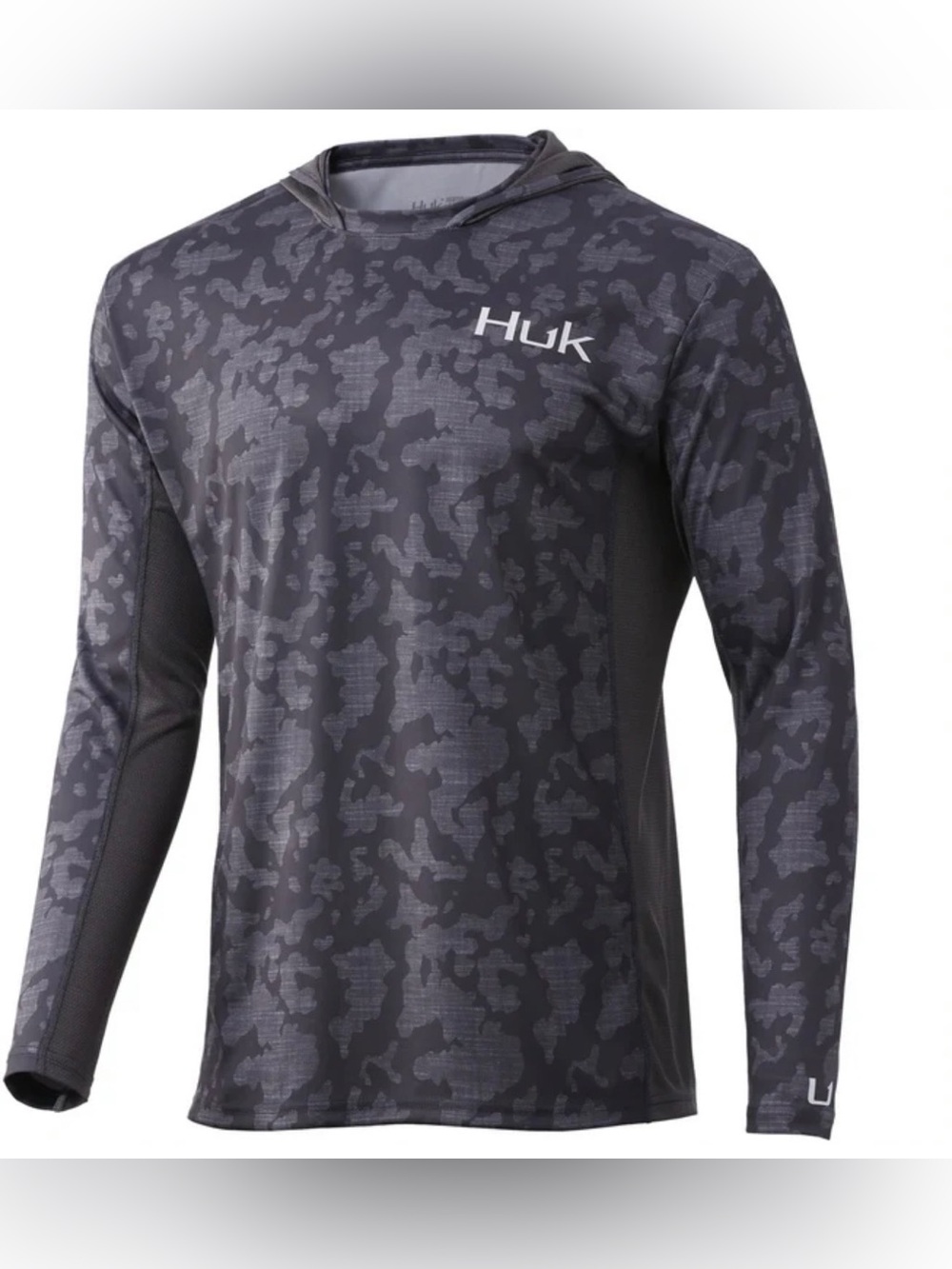 Huk Performance Fishing, Icon X, Volcanic Ash Colored, Fishing Shirt